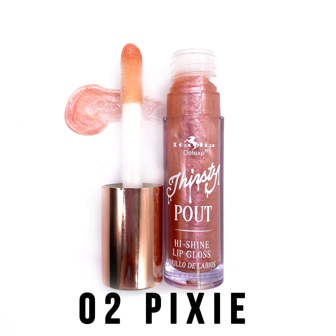 Thirsty Pout Shine Gloss - Italia Deluxe