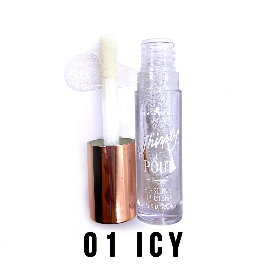Thirsty Pout Shine Gloss - Italia Deluxe